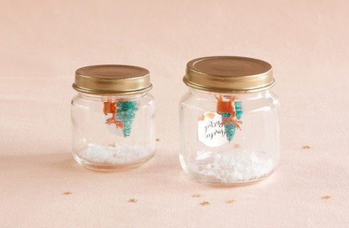 Hướng dẫn l&#224;m quả cầu tuyết để b&#224;n trang tr&#237; Gi&#225;ng sinh