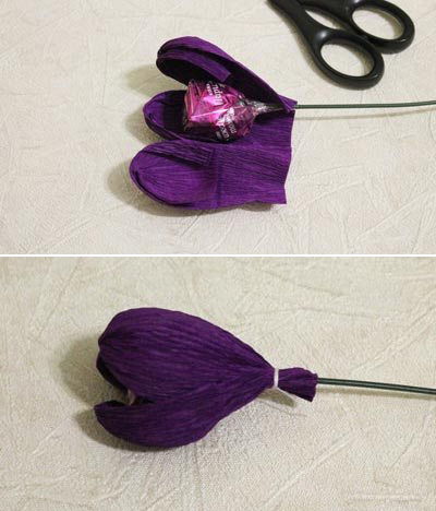 Kh&#233;o tay l&#224;m chậu hoa tulip giấy đ&#243;n năm mới ngọt ng&#224;o