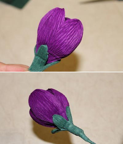 Kh&#233;o tay l&#224;m chậu hoa tulip giấy đ&#243;n năm mới ngọt ng&#224;o