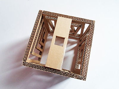 Kh&#233;o tay l&#224;m đ&#232;n ngủ h&#236;nh hộp từ b&#236;a c&#225;t- t&#244;ng rất nghệ thuật