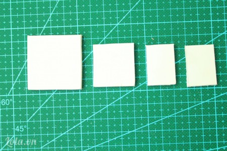 L&#224;m bộ b&#224;n ghế mini từ giấy m&#244; h&#236;nh cực y&#234;u