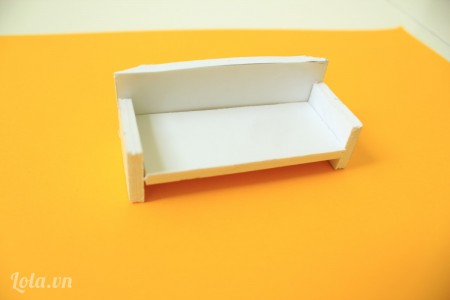 L&#224;m bộ b&#224;n ghế mini từ giấy m&#244; h&#236;nh cực y&#234;u