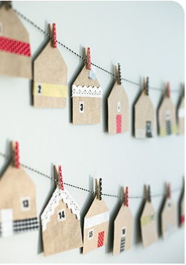 L&#224;m d&#226;y treo trang tr&#237; nh&#224; cực xinh từ giấy kraft