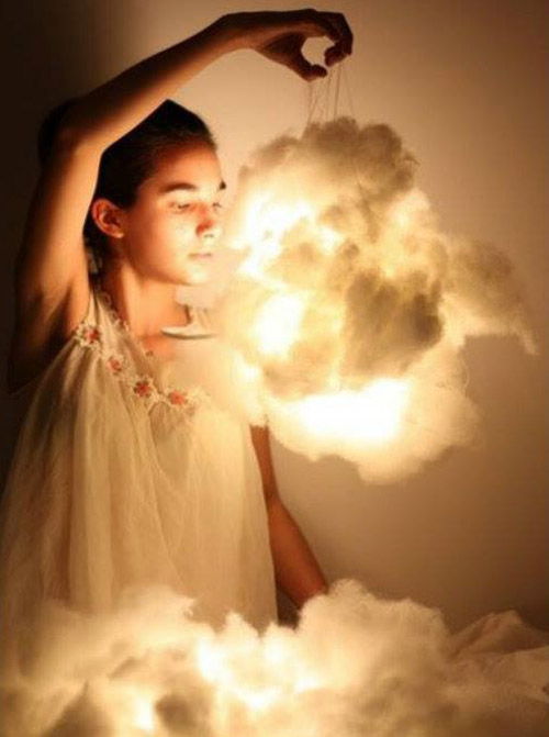L&#224;m đ&#232;n ngủ h&#236;nh đ&#225;m m&#226;y cực ngộ nghĩnh đ&#243;n năm mới