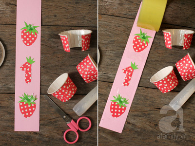 L&#224;m đồng hồ handmade quả d&#226;u t&#226;y tr&#244;ng thật &#39;ngon mắt&#39;
