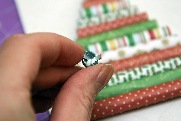 L&#224;m thiệp Gi&#225;ng sinh c&#226;y th&#244;ng Noel xếp th&#225;p giấy