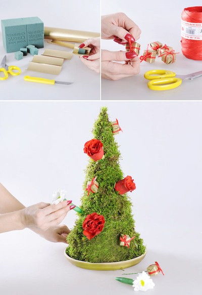 M&#225;ch bạn 3 c&#225;ch l&#224;m c&#226;y th&#244;ng Noel mini cực đơn giản