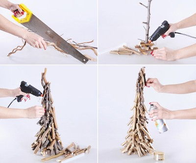 M&#225;ch bạn 3 c&#225;ch l&#224;m c&#226;y th&#244;ng Noel mini cực đơn giản