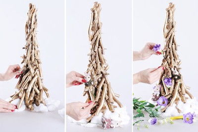 M&#225;ch bạn 3 c&#225;ch l&#224;m c&#226;y th&#244;ng Noel mini cực đơn giản
