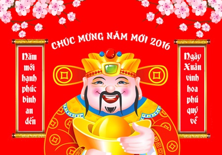Thiệp ch&#250;c mừng năm mới 2016 đẹp nhất đ&#243;n Tết B&#237;nh Th&#226;n