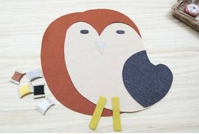May gối h&#236;nh chim c&#250; cute tặng bạn g&#225;i Valentine trắng