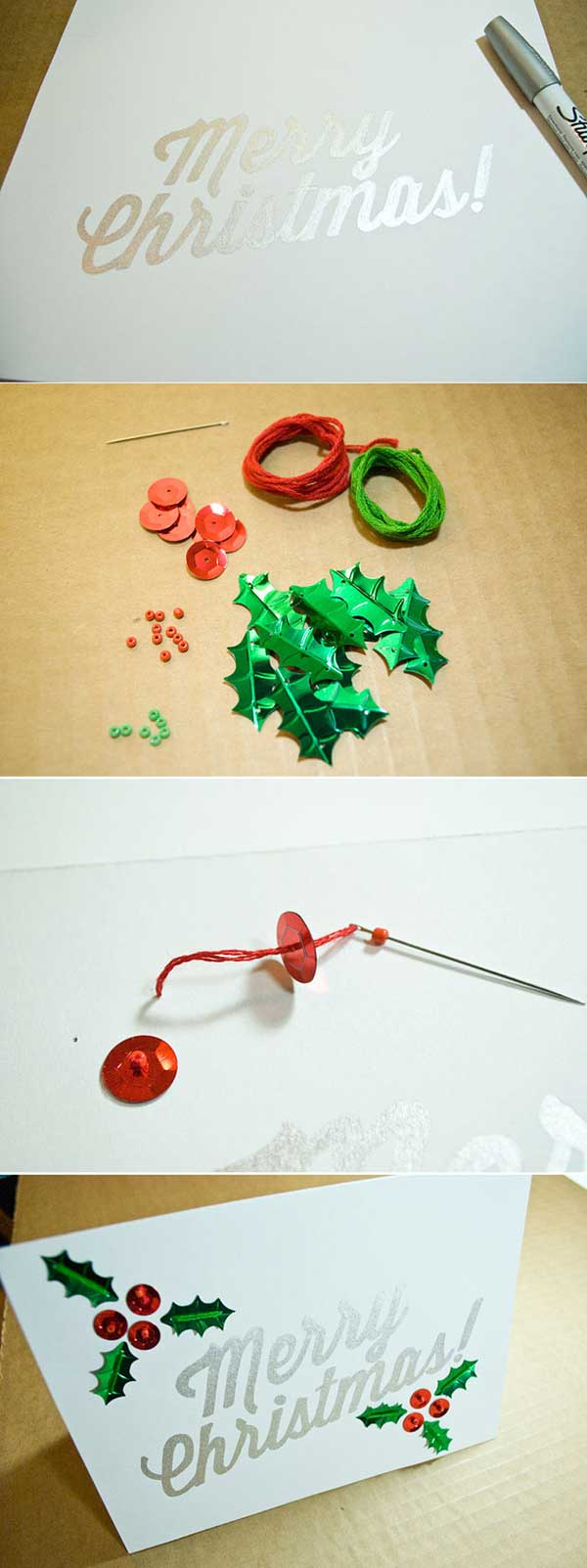 Những &#253; tưởng l&#224;m thiệp Gi&#225;ng sinh DIY th&#250; vị - Phần 2