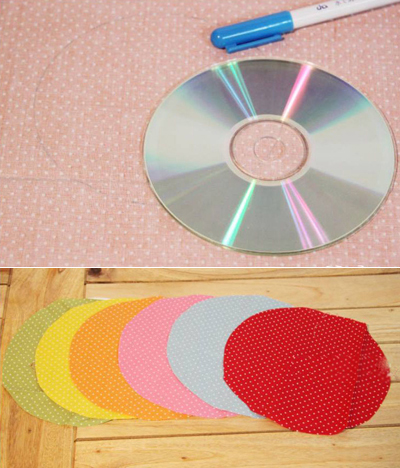 Tận dụng đĩa CD cũ l&#224;m hộp đựng giấy xinh xắn
