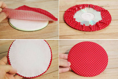 Tận dụng đĩa CD cũ l&#224;m hộp đựng giấy xinh xắn