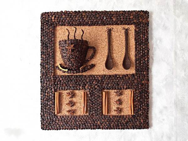 S&#225;ng tạo t&#236;m hạt c&#224; ph&#234; l&#224;m tranh 3d đẹp miễn ch&#234;