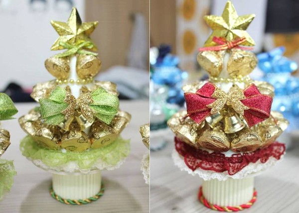 Tự l&#224;m c&#226;y th&#244;ng Noel bằng chocolate ngọt ng&#224;o v&#224; l&#227;ng mạn