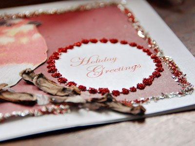 Tự l&#224;m thiệp ch&#250; chim Robin đ&#225;ng y&#234;u đ&#243;n Gi&#225;ng sinh