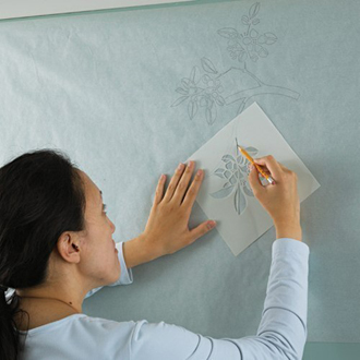 Tự vẽ tranh tường với 4 bước đơn giản trang tr&#237; nh&#224;