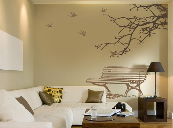 Tự vẽ tranh tường với 4 bước đơn giản trang tr&#237; nh&#224;