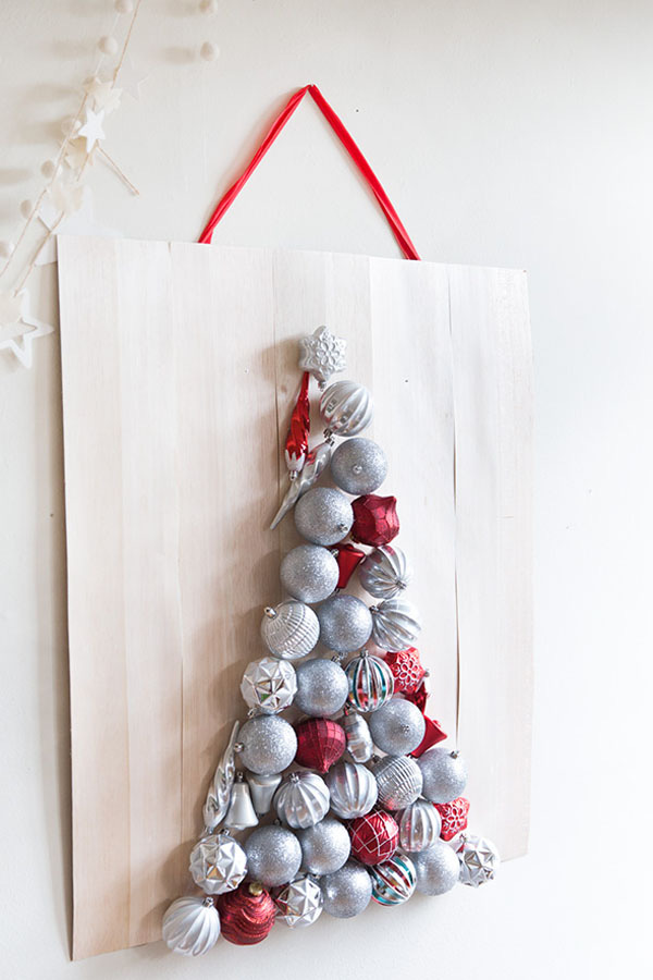 C&#225;ch l&#224;m c&#226;y th&#244;ng Noel gắn tường cho n&#224;ng vụng về