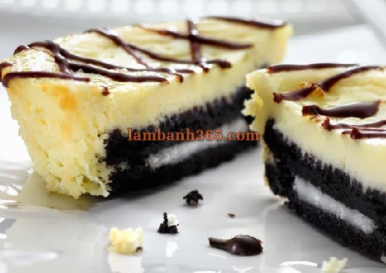 Cách làm bánh phô mai Oreo cực kỳ đơn giản