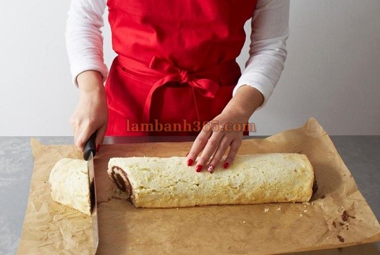 Cách làm bánh Bûche de Noël &#8211; bánh khúc cây ngộ nghĩnh