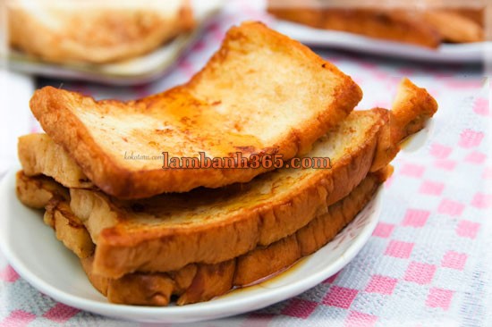 Cách làm bánh Toast kiểu Pháp bằng chảo chống dính