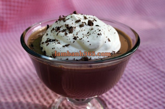 Cách làm bánh pudding ca cao siêu dễ