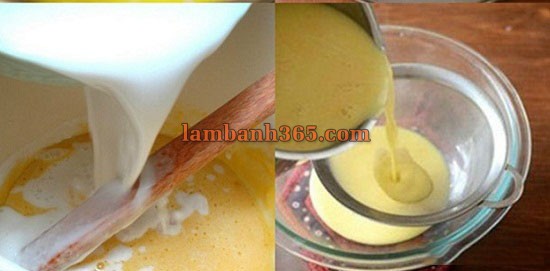 Cách làm bánh flan nướng có một không hai