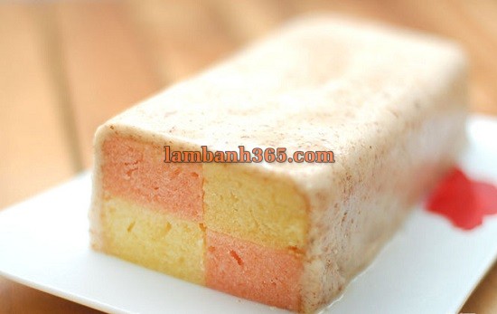 Cách làm bánh Battenburg kiểu Anh