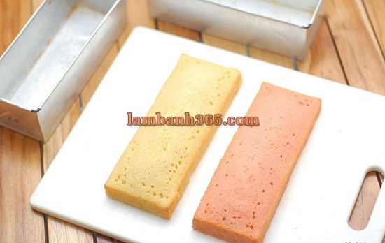 Cách làm bánh Battenburg kiểu Anh