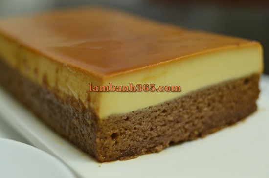 Cách làm bánh 2 trong 1 chiffon flan lạ miệng