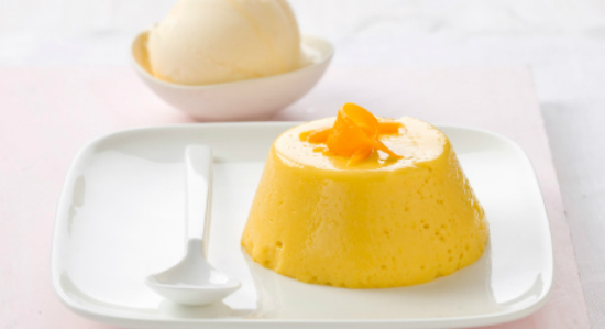 Cách làm bánh pudding xoài