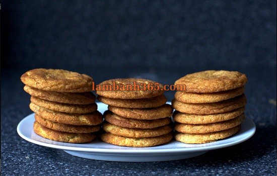 Cách làm bánh Snickerdoodle đơn giản