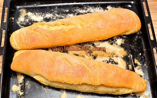 Cách làm bánh mì que trứ danh nước Pháp