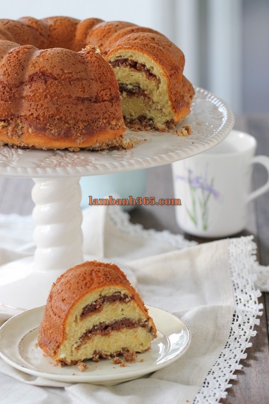 Cách làm Bánh bundt coffeecake ngon tuyệt