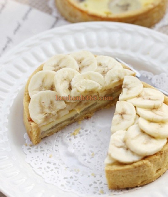 Cách làm Bánh tart chuối