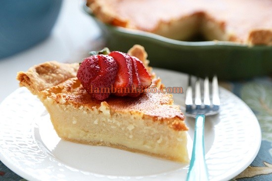 Cách làm Bánh buttermilk pie ngon khó cưỡng