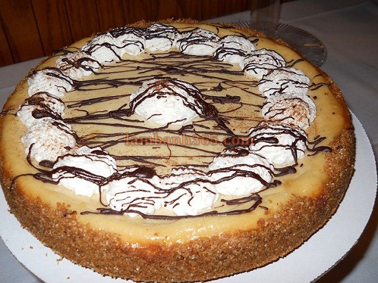 Cách làm Cheesecake cà phê