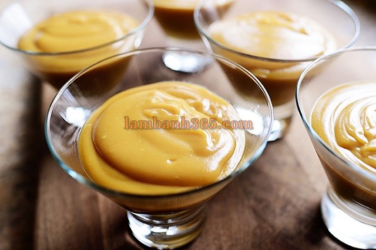 Cách làm Pudding butterscotch ngọt ngào mát lạnh