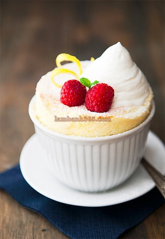 Cách làm Bánh souffle chanh ngon tuyệt