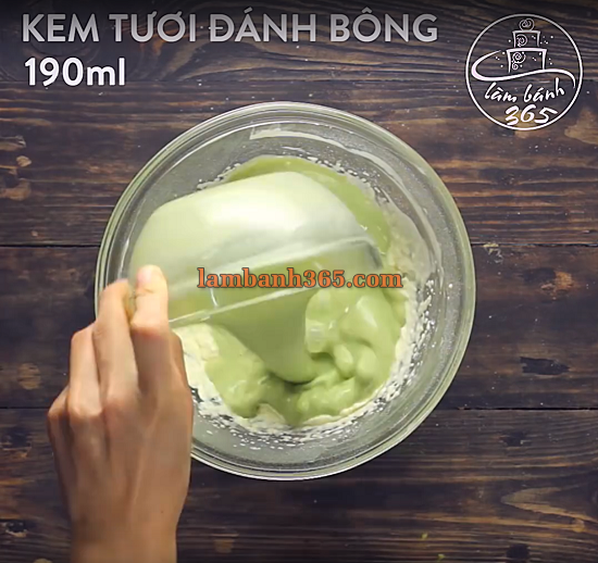 Cách làm bánh Matcha Delight