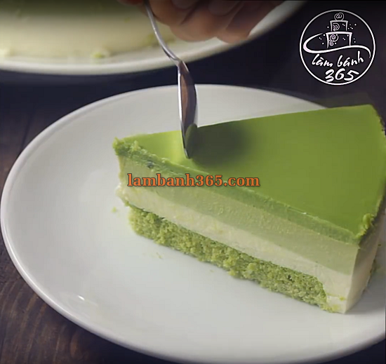 Cách làm bánh Matcha Delight