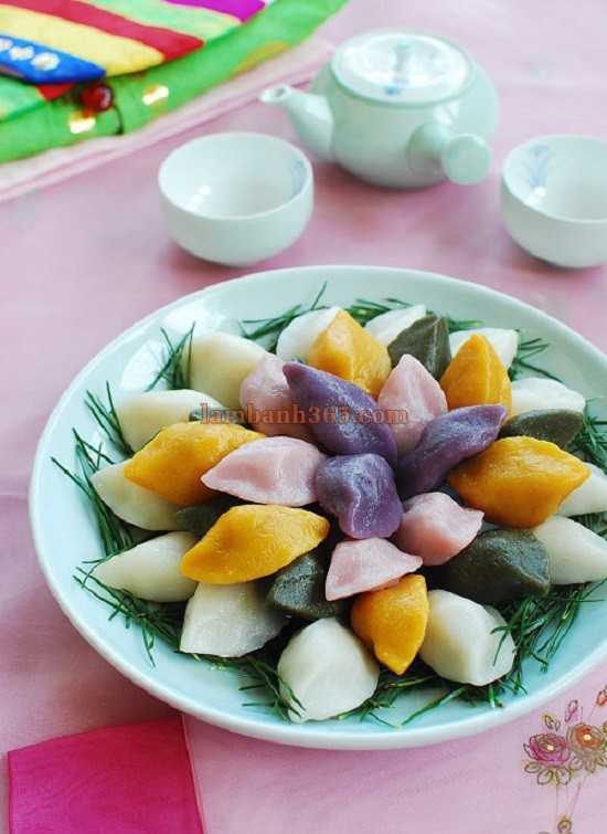 Cách làm bánh Songpyeon &#8211; Bánh trung thu Hàn Quốc