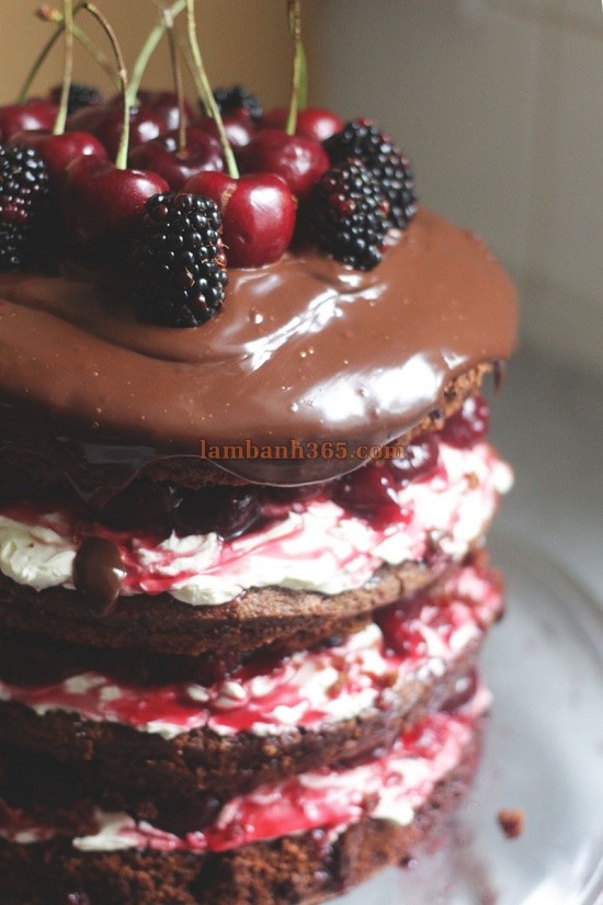 Cách làm bánh Black Forest đầy mê hoặc