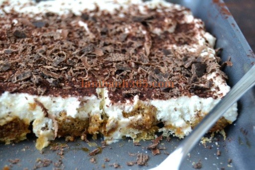 Cách làm bánh tiramisu không cần lò nướng