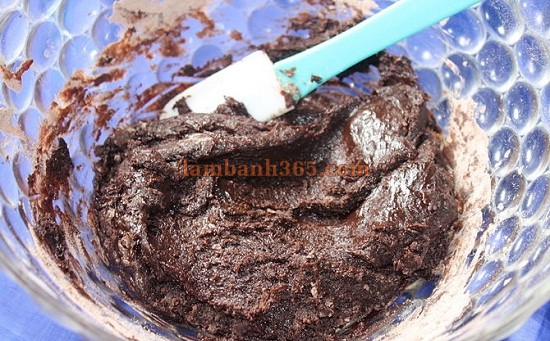 Cách làm bánh brownie chocolate đắng