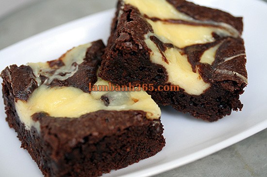 Cách làm bánh brownies pho mát thơm ngon!