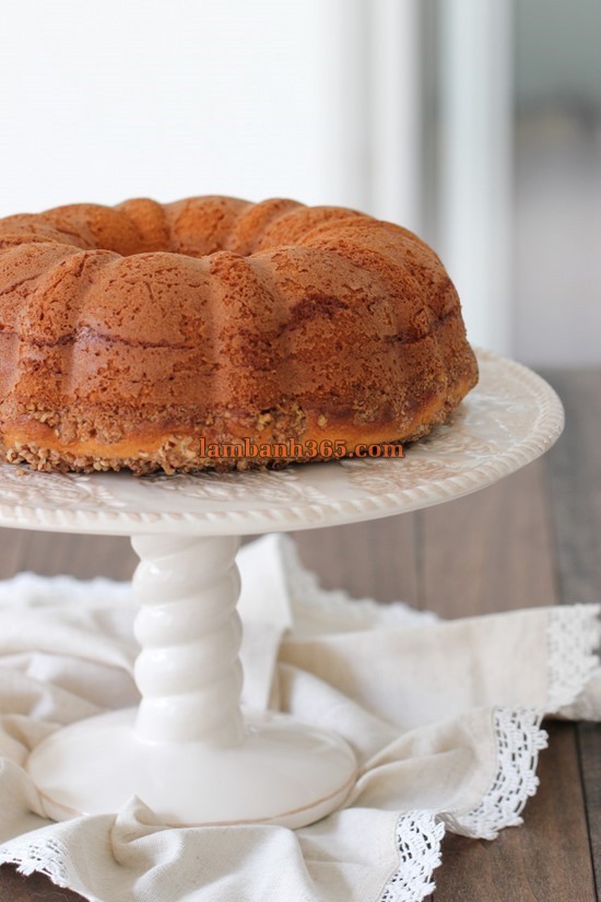 Cách làm Bánh bundt coffeecake ngon tuyệt