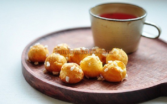 Cách làm bánh Chouquette cực dễ